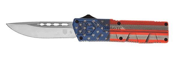 CobraTec Lightweight OTF American Flag Crkte 3.25in Dpnt view 2