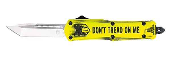 CobraTec Medium FS3 OTF DON't Tread ON 3in Tanto view 2