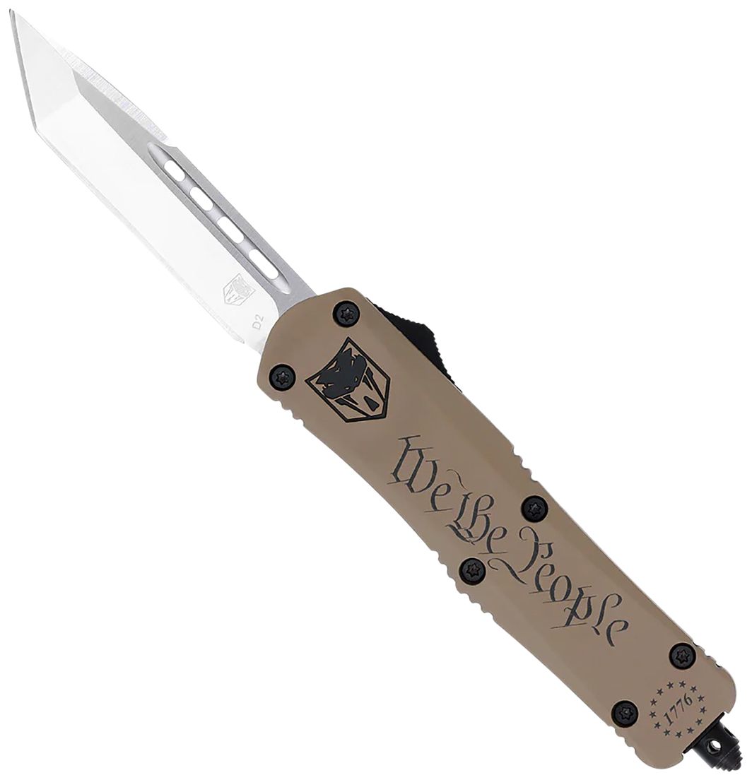 Cobra TEC Knives SWTPFS3TNS FS-3 We The People Small 2.75in OTF Tanto Plain
