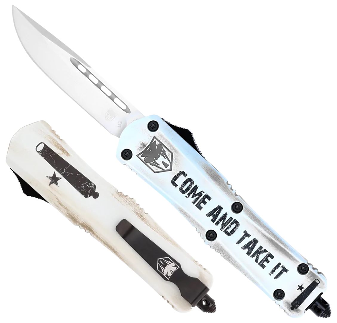 Cobra TEC Knives SCATIFS3DNS FS-3 Come And Take It Small 3in OTF Drop Point