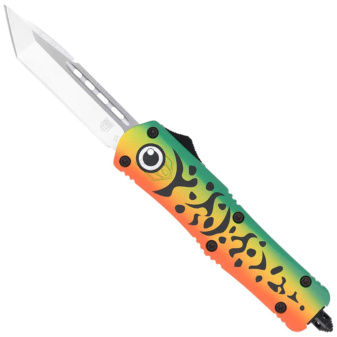 Cobra TEC Knives MFLGNFS3TNS FS-3 Fishing Lure Medium 3in OTF Tanto Plain S