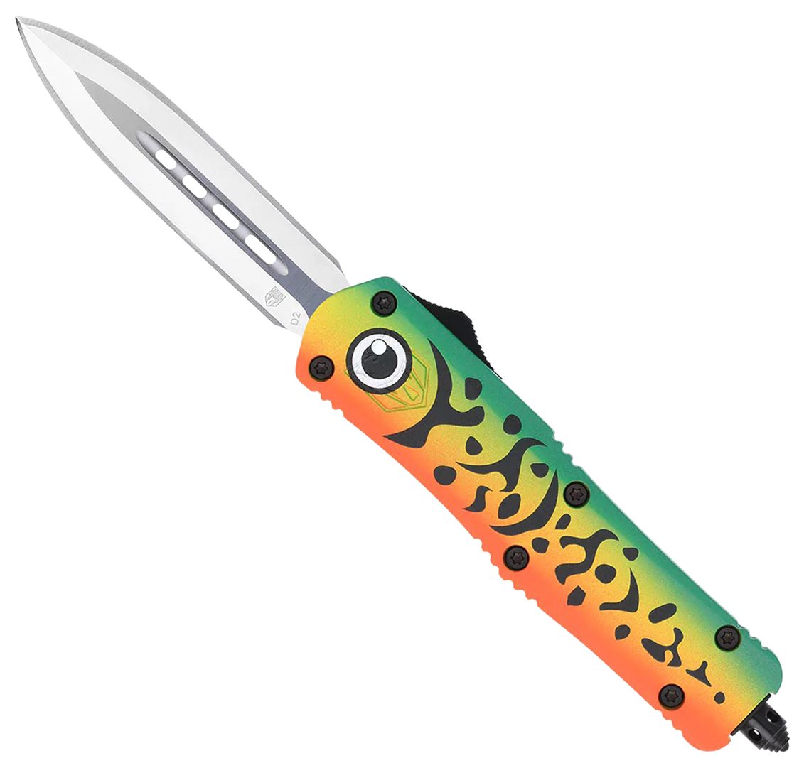Cobra TEC Knives MFLGNFS3DAGNS FS-3 Fishing Lure Medium 3in OTF Dagger Plai
