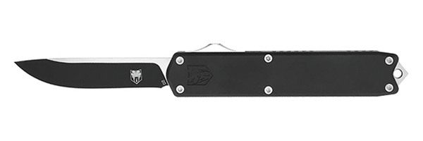 COBRATEC DOMINATOR BLACK OTF KNIFE DNS view 2