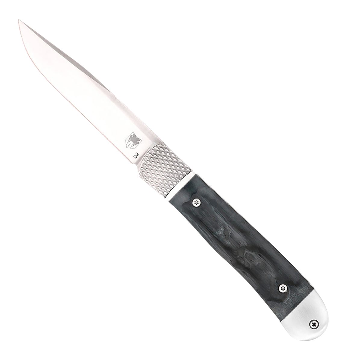 Cobra TEC Knives CTTHRBLK Trapper Hidden Release 3.12in OTS Drop Point Plai