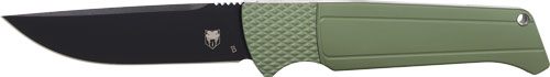 Cobratec Knives Viper Auto Folder 3.12in OD Green/STN D2 BLK BLD
