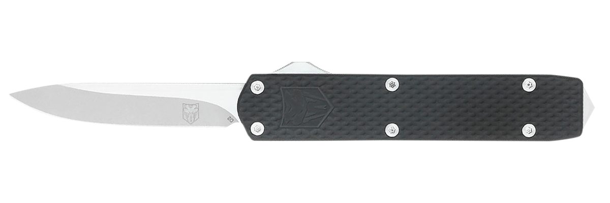Cobra TEC Knives MNBLKMGEN2DNS Mini Mamba Gen II 2.25in OTF Plain Stonewash