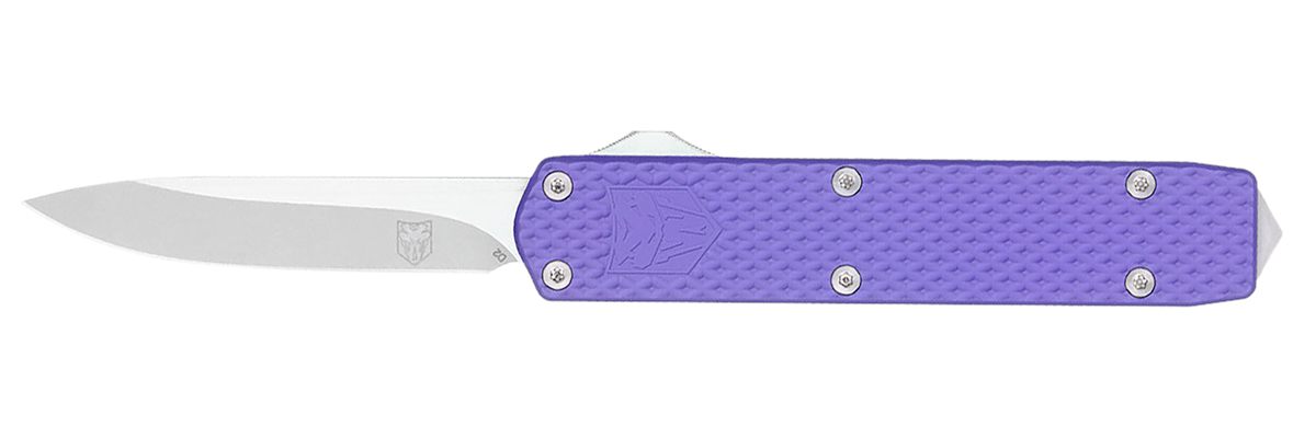 Cobra TEC Knives MNPURMGEN2DNS Mini Mamba Gen II 2.25in OTF Plain Stonewash