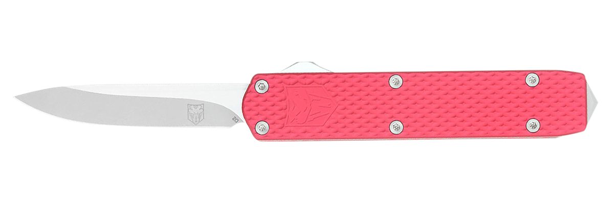 Cobra TEC Knives MNRDMGEN2DNS Mini Mamba Gen II 2.25in OTF Plain Stonewashe