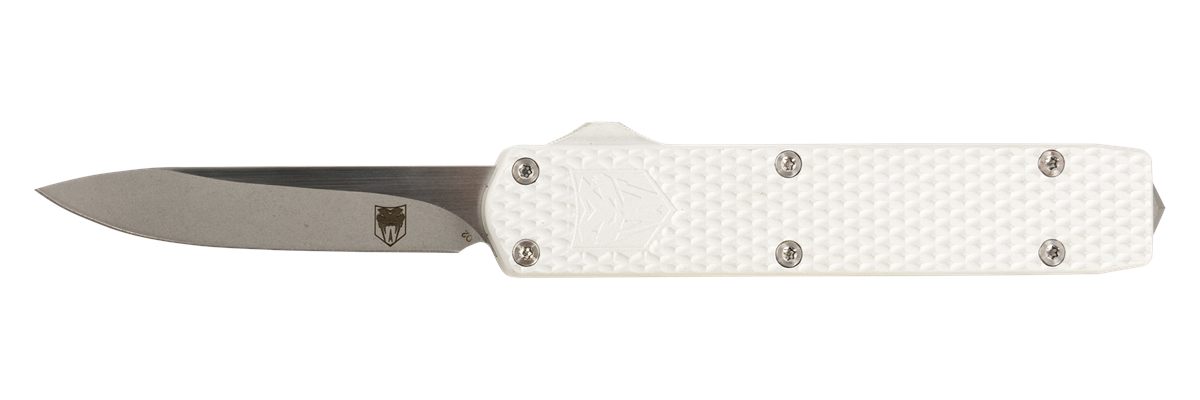 Cobra TEC Knives MNSILMGEN2DNS Mini Mamba Gen II 2.25in OTF Plain Stonewash
