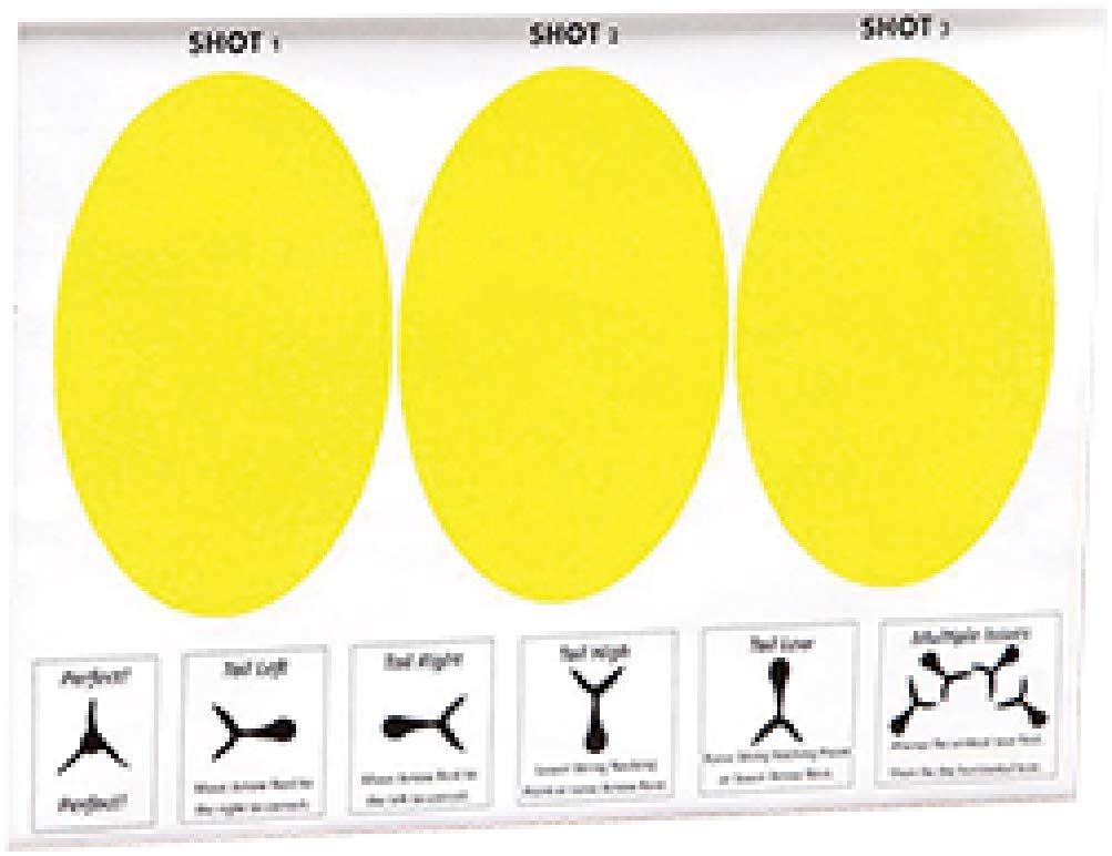 3006 Outdoors Tune System Paper Refill (20 Count), White/Yellow