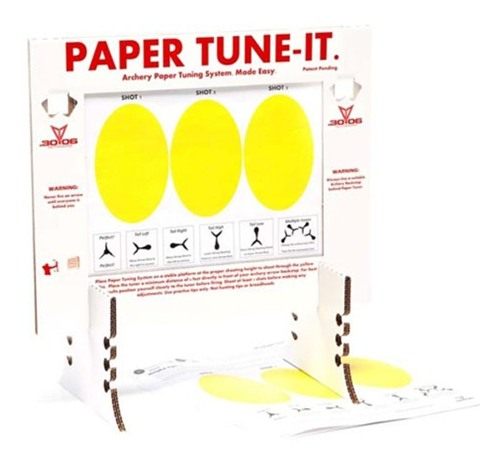 3006 Outdoors Tune System Paper Refill (20 Count), White/Yellow view 2