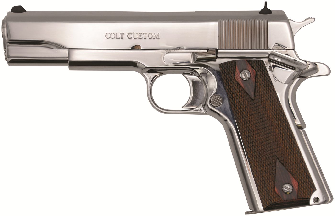 Colt Clt 1911 Govt 45acp 5 Bright SS Blem