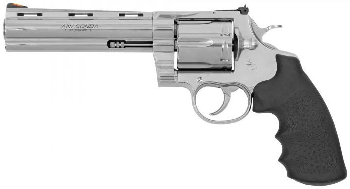 Colt Clt Anaconda 44mag 6 SS AS Hogue 6rd