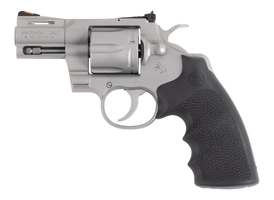 Colt Clt Python 357mag 2.5 Matte SS Rubber