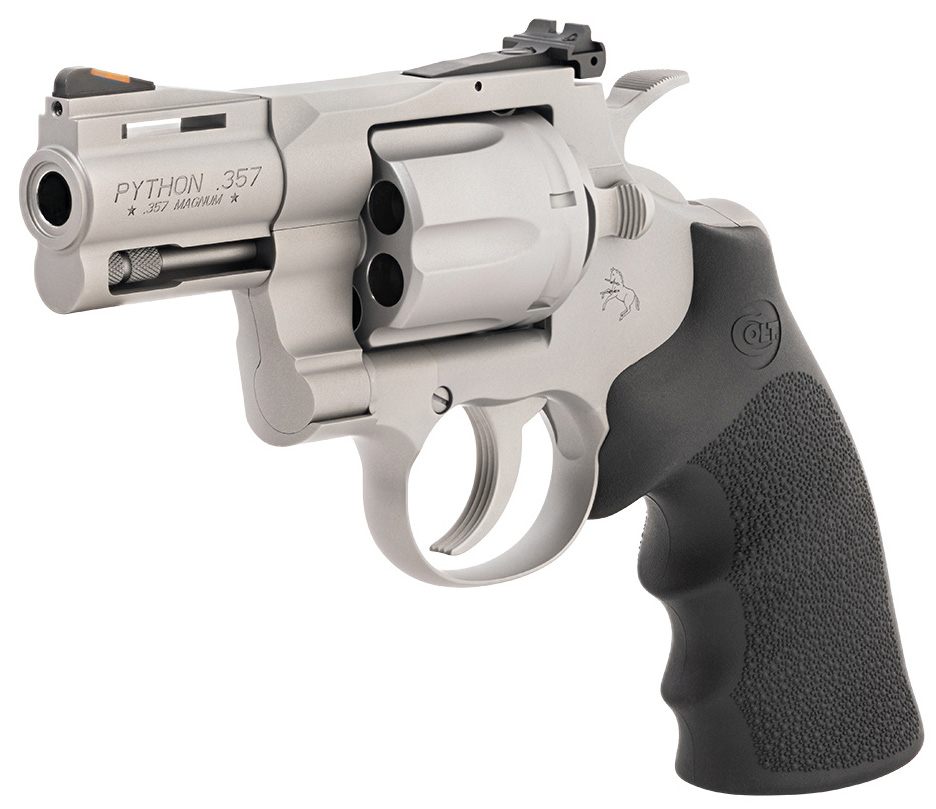 Colt Clt Python 357mag 3 Matte SS Rubber