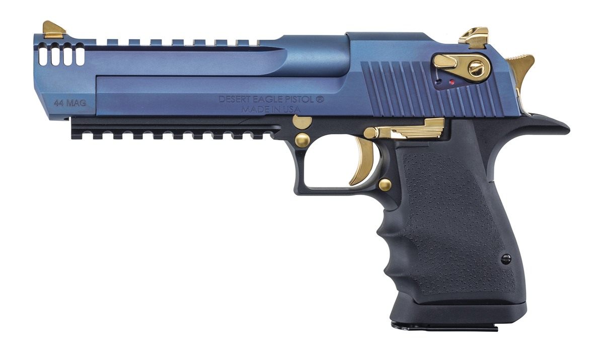 Magnum Research MR Desert Eagle 44mag 6 Blk/carbo Blue