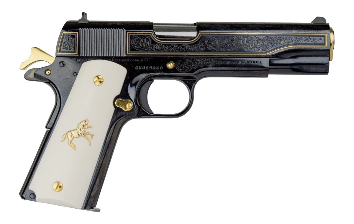 Colt Clt 1911 Classic 38sup Engraved