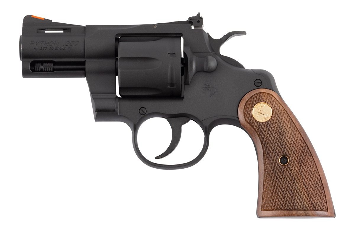 Colt Clt Python 357mag 2 Matte Blk Shooter
