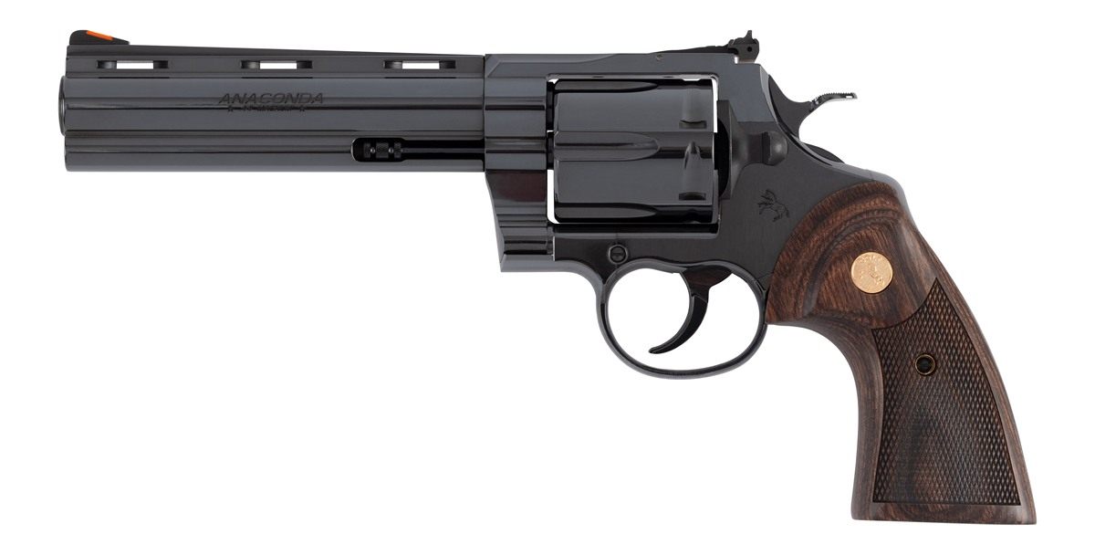 Colt Clt Anaconda 44mag 6 Blued Walnut 6rd