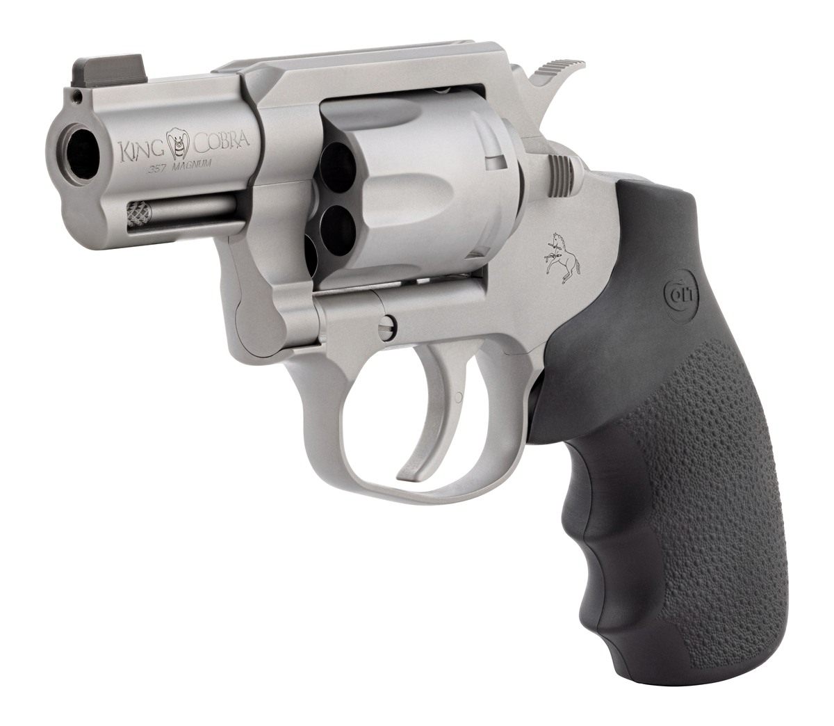 Colt Clt King Cobra 357mag 2 Matte SS Brass Bead Hogu