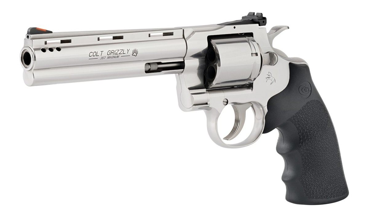 Colt Clt Grizzly 357mag 6 SS Unfluted Ported Shooters