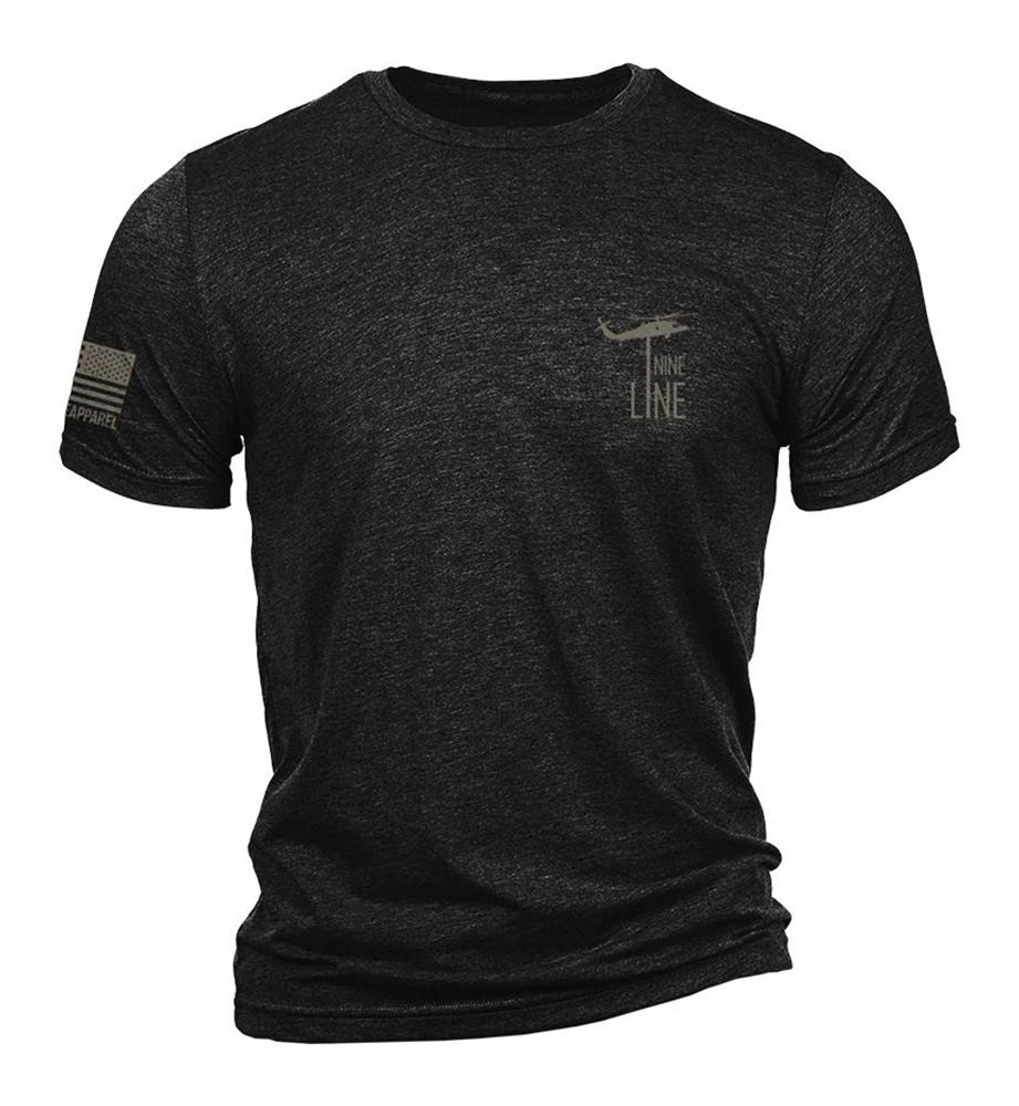 Nine Line Apparel Tactical Trash Panda Tri-Blend T-Shirt Black XL view 2