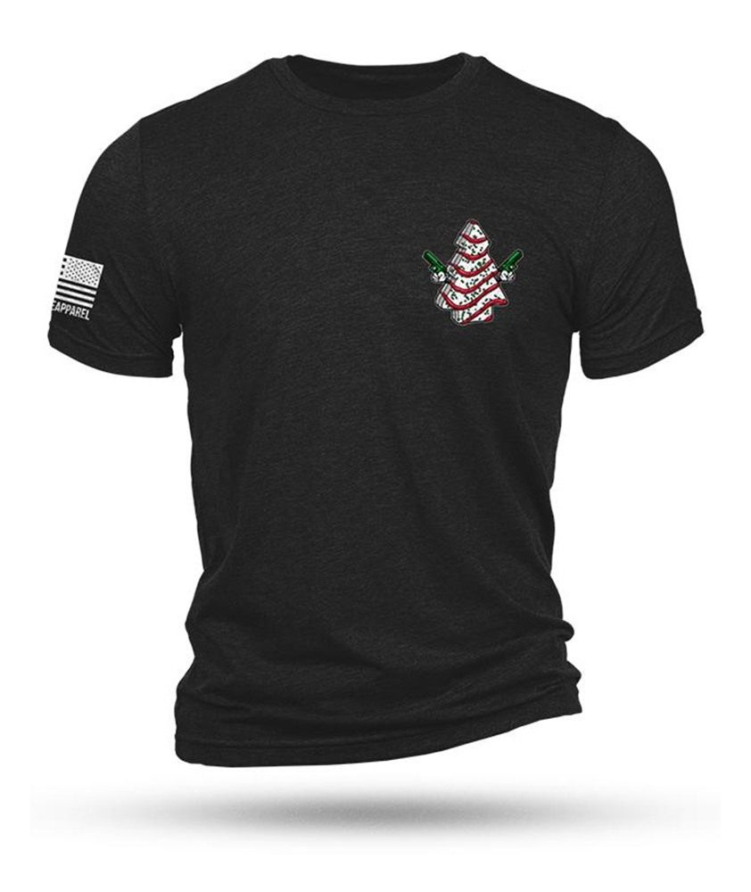 Nine Line Apparel Cake Tree Triblend Short Sleeve Shirt Black M view 2
