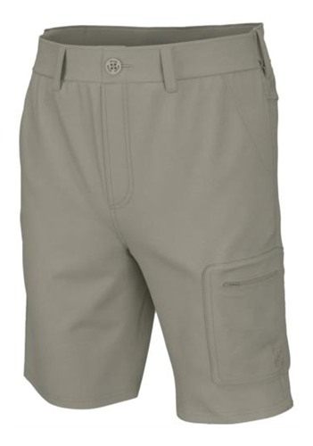 Marolina HUK Next Level 10.5in Shorts Khaki M view 2
