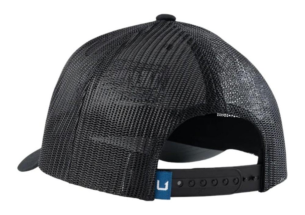 Marolina HUK Trophy Flag Trucker Hat Black view 2