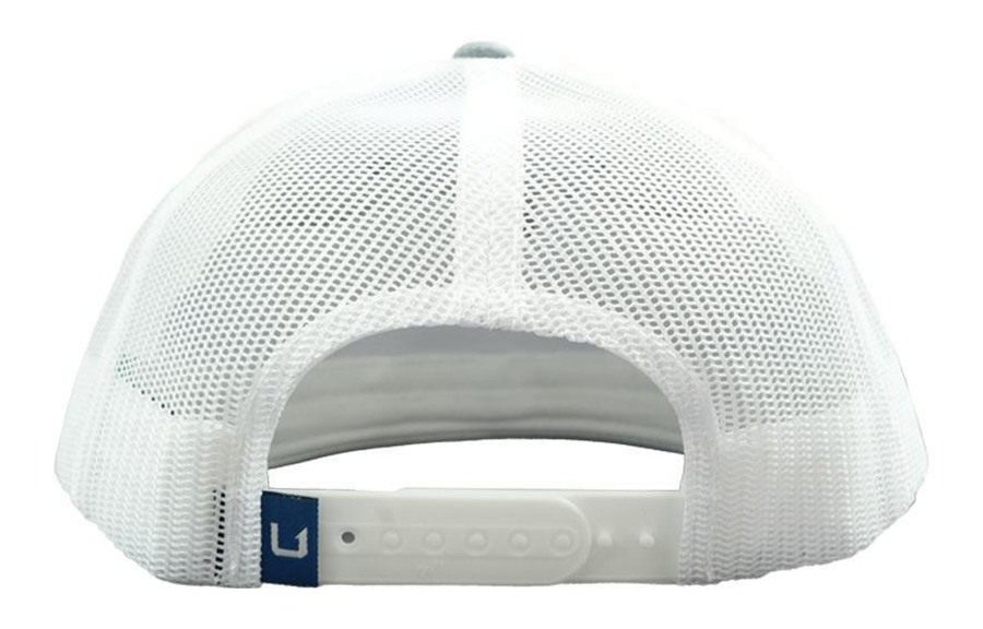 Marolina HUK Salute Trucker Hat Heather Grey view 3