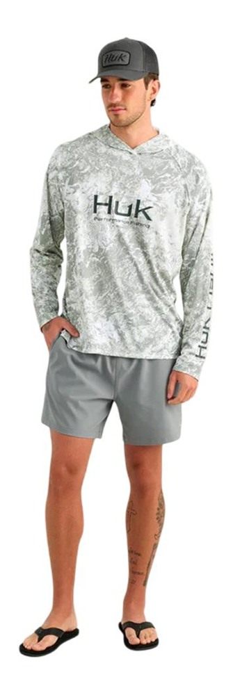 Marolina HUK Mossy Oak Pursuit Performance Hoodie Seagrass L view 7