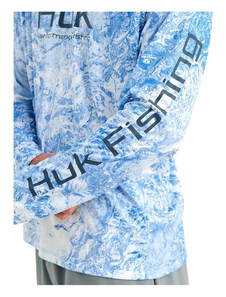 Marolina HUK Mossy Oak Pursuit Performance Hoodie Regatta M view 3