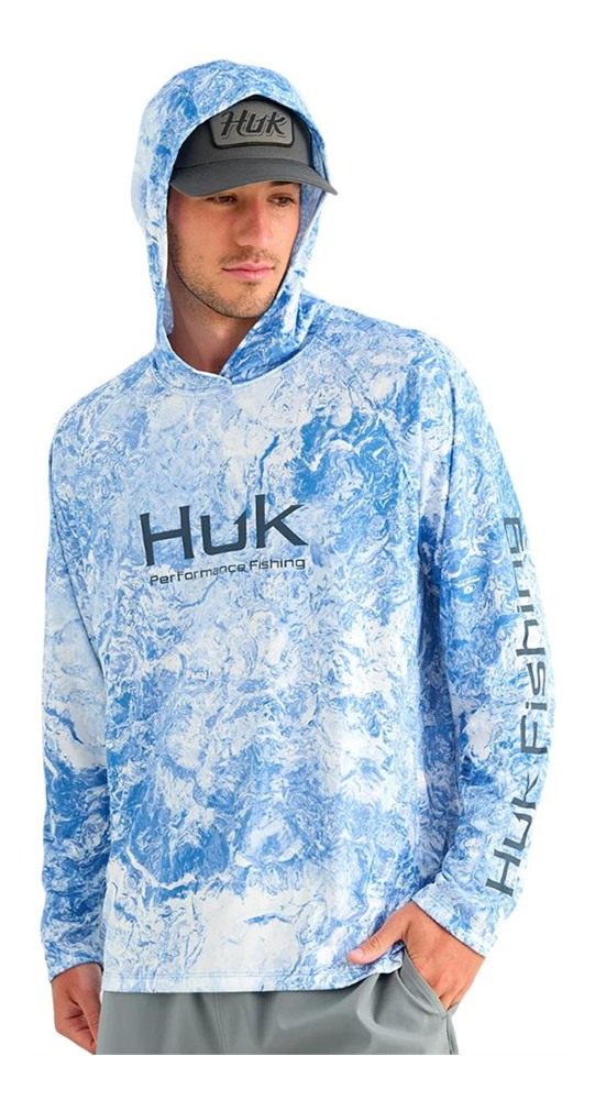Marolina HUK Mossy Oak Pursuit Performance Hoodie Regatta M view 5