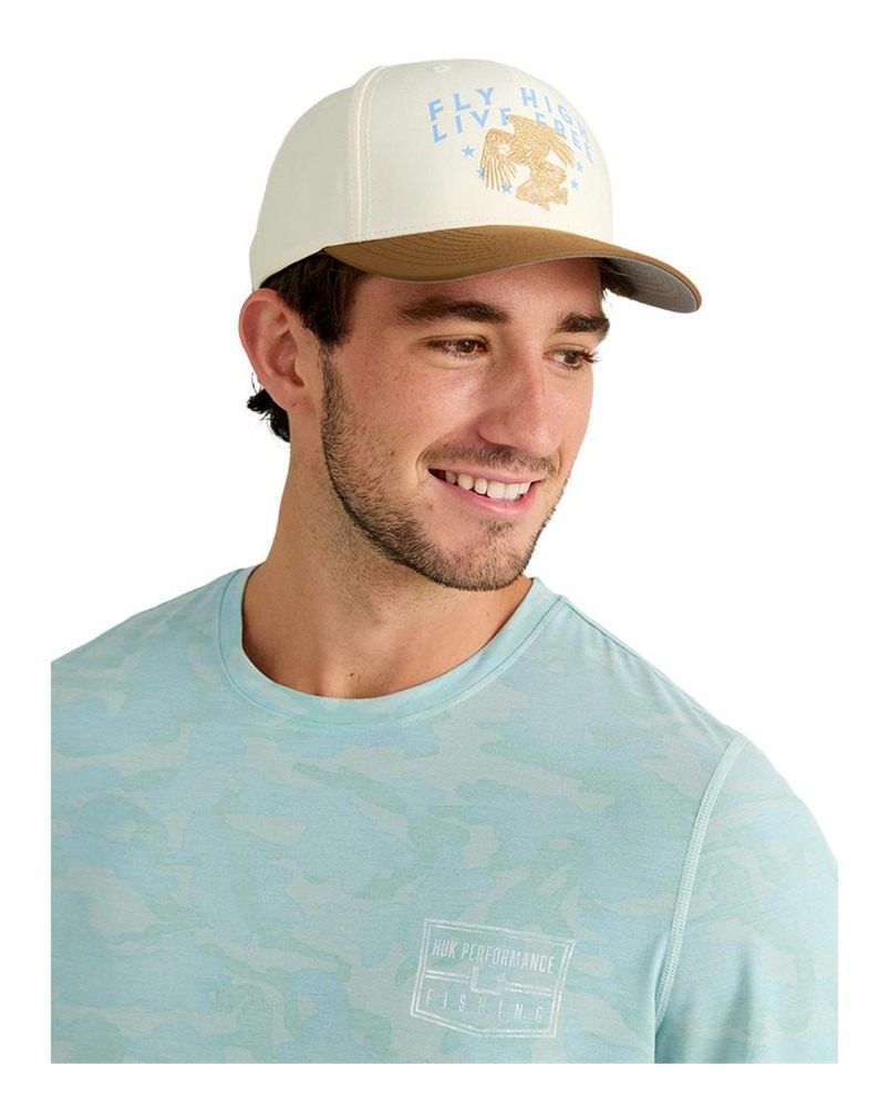 Marolina HUK Drift Performance Long Sleeve Shirt Heron Blue XL view 2