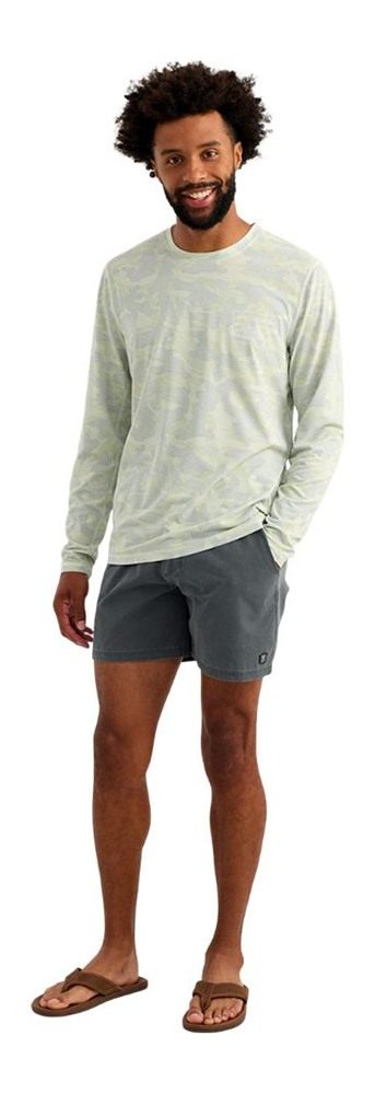 Marolina HUK Drift Performance Long Sleeve Shirt Pale Algae S view 6