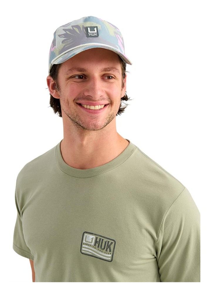 Marolina HUK Born Wave Short Sleeve Shirt Seagrass S