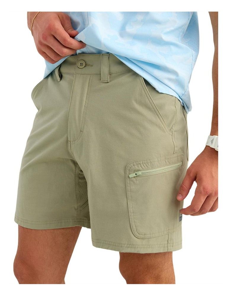 Marolina HUK Next Level 7in Shorts Seagrass S view 3