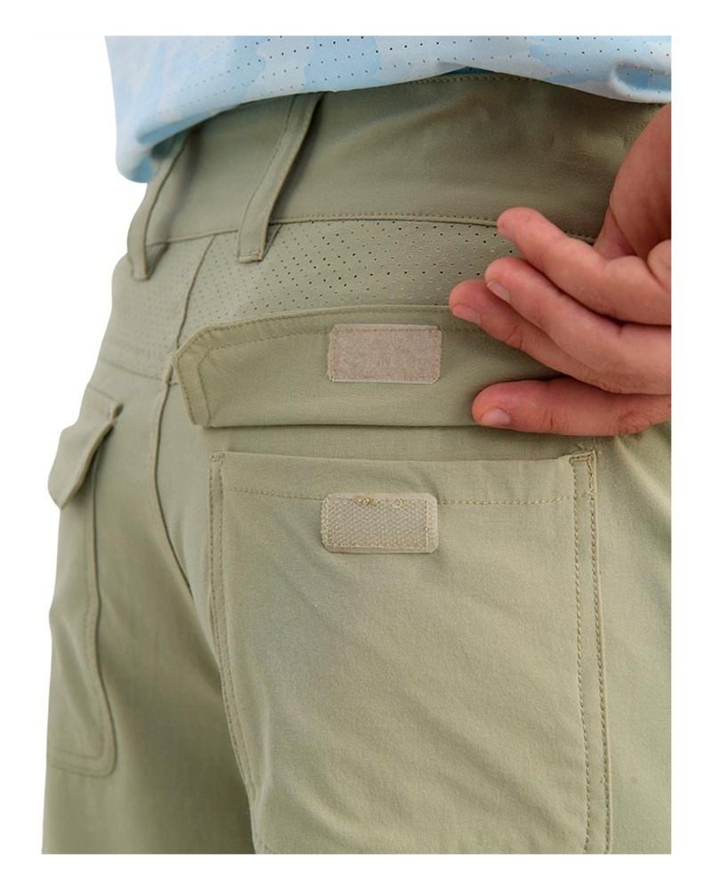 Marolina HUK Next Level 7in Shorts Seagrass 2XL
