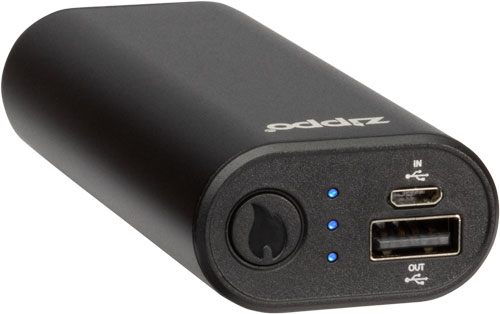 ZIPPO HEATBANK 6 RECHARGEABLE HAND WARMER BLACK