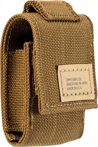 ZIPPO TACTICAL POUCH FOR WINDPROOF LIGHTERS COYOTE