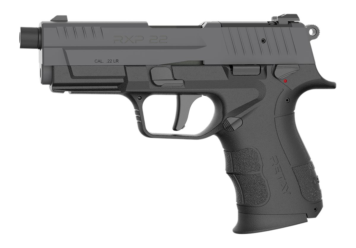 Retay USA RXP22BSG13TH 22 LR 13+1 4in Threaded Barrel, Gray Cerakote Optic