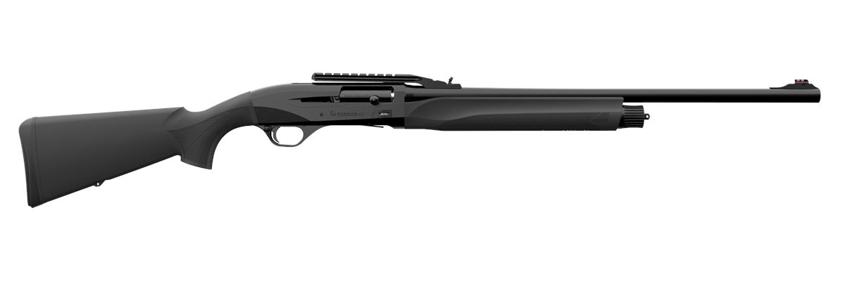 Retay USA GORSLBLK24 Gordion Slug 12 Gauge 3in 4+1 24in Black Vent Rib Barr