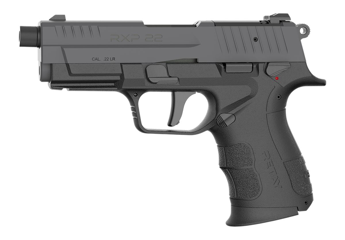 Retay USA RXP22BSG10TH 22 LR 10+1 4in Threaded Barrel, Gray Cerakote Optic