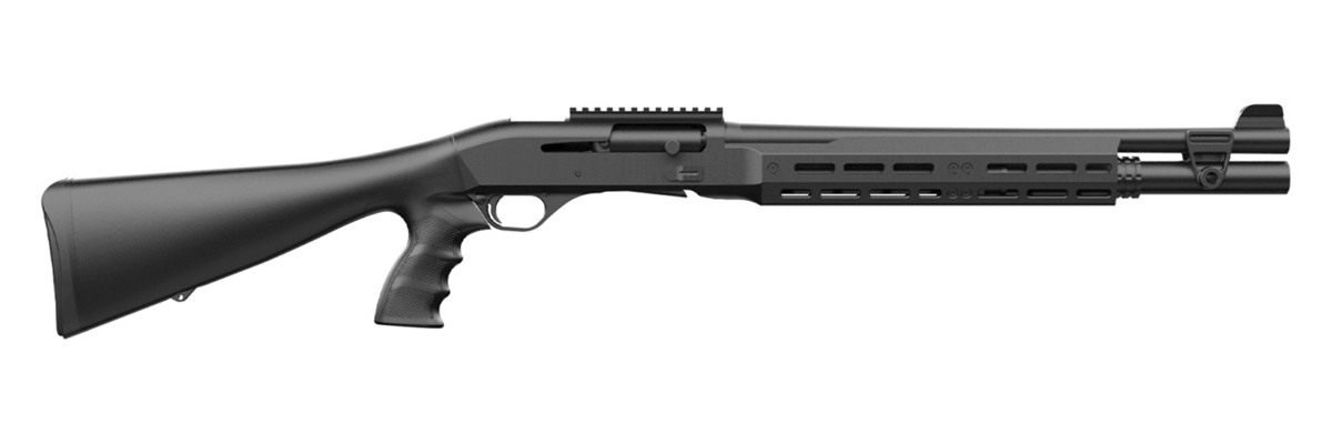 Retay USA 724 Patrol w/Aluminum Forend Pistol Grip Shotgun 12ga 3in Chamber view 2