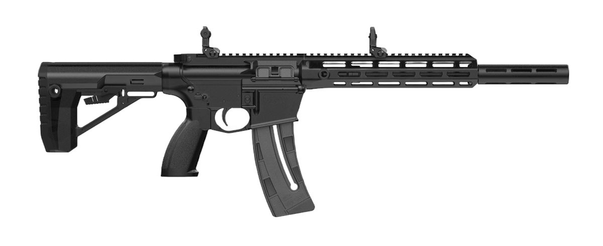 Retay USA RA1522BLKPOLYMLOK 22LR 25+1 18in Black Chrome Threaded Barrel, Po