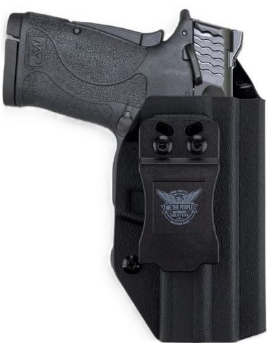 We The People Holster IWB RH S W M P 380 Shield EZ Black view 2