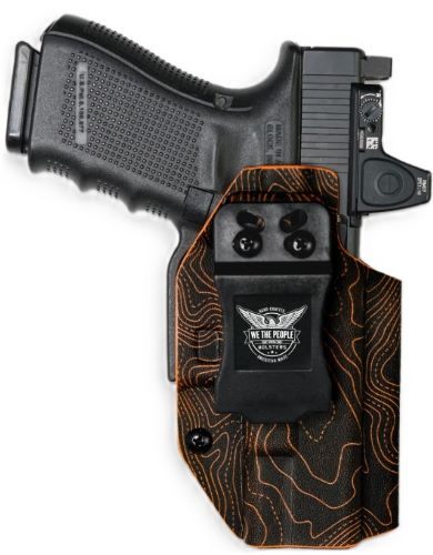 WE The People Holsters Iwb RH Sig P365/p365x Ord Topo Orange view 2