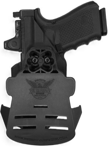 We The People Holster OWB RH FOR GLOCK 19/19X ORD Black view 2