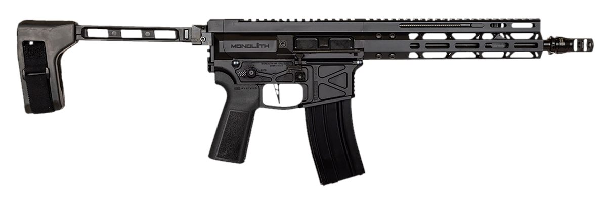Global Ordnance 197892004862 Monolith 15P 5.56x45mm Nato 30+1 12.50in Black