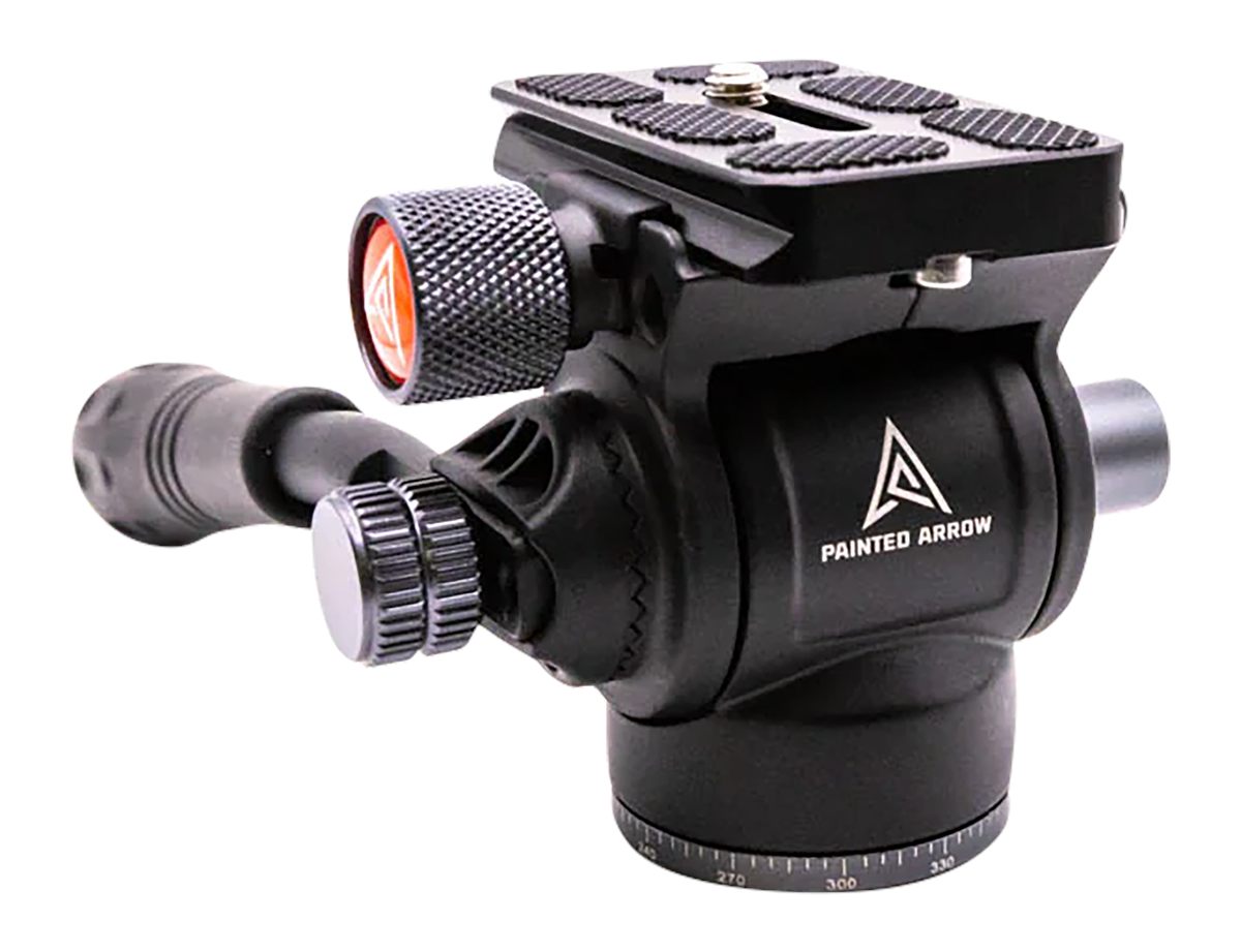 Painted Arrow MAGFH1 FH1 Tripod Fluid Head Black